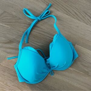 Victoria secret blue bikini top